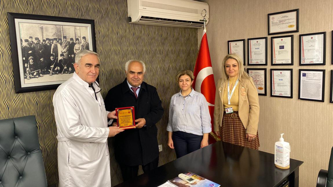 Özel Dr. Fatih Öğüç Fertillife Afyon Hastanesine okulumuz Atatürk Mesleki Ve Teknik Anadolu Lisesi olarak ziyarette bulunduk