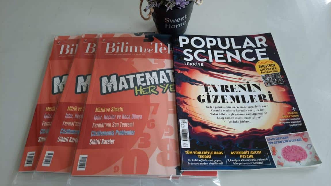 Bilim Teknik ve Popular Science dergileri Mayıs ayı sayılarıyla kütüphanede okumanız için yerini aldı